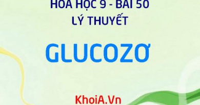 Glucozơ: Tính chất vật lý và tính chất hóa học của Glucozơ, ứng dụng của Glucozơ - Lý thuyết Hóa 9 bài 50